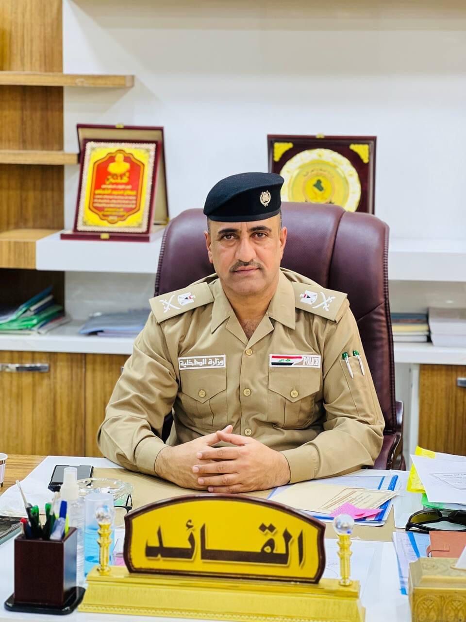 قائد شرطة الديوانية يعلن نجاح الخطة الأمنية الخاصة بالايام العشرة الاولى لمحرم