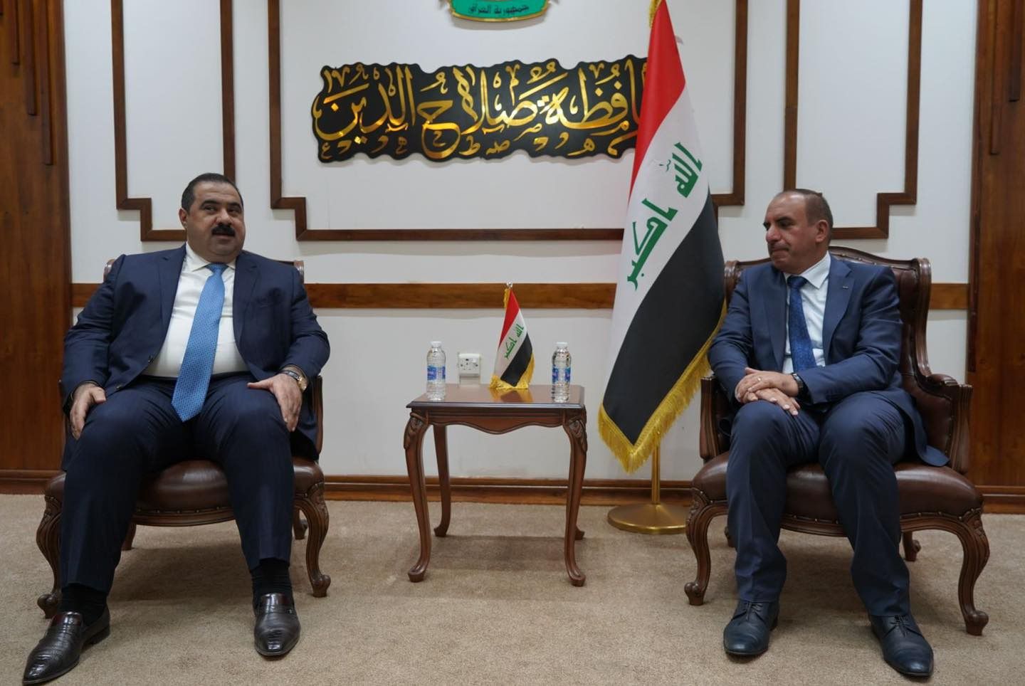 السامرائي يبحث مع محافظ صلاح الدين سبل الاسراع في تنفيذ المشاريع الخدمية