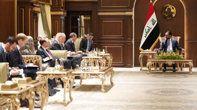سفراء الاتحاد الأوروبي يؤكدون للحلبوسي استمرار دعم بلادهم للعراق في المجالات كافة لتحقيق أمنه واستقراره