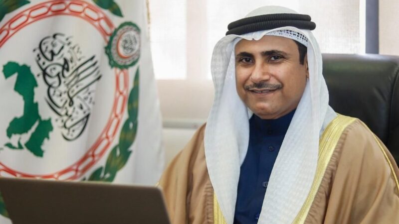 رئيس البرلمان العربي يعزي العراق في ضحايا حادث الحريق بمحافظة نينوى