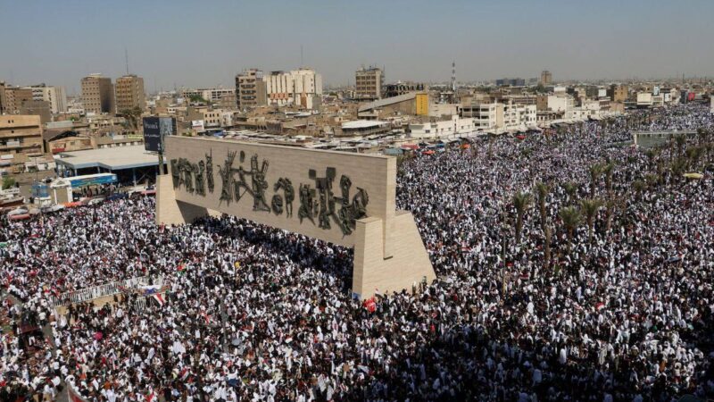 الصدر: شكرا أحبتي المتظاهرين