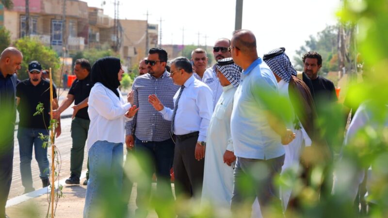 محافظ بغداد يعلن المباشرة بمشاريع مجاري 7 أحياء في المحمودية
