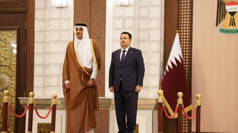 السوداني وأمير قطر يبحثان هاتفياً تطورات الأوضاع في غزة