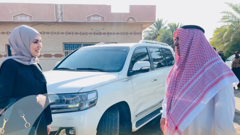 سرقة أسلحة من سيارة النائبة عن حزب تقدم سارة الدليمي غربي بغداد