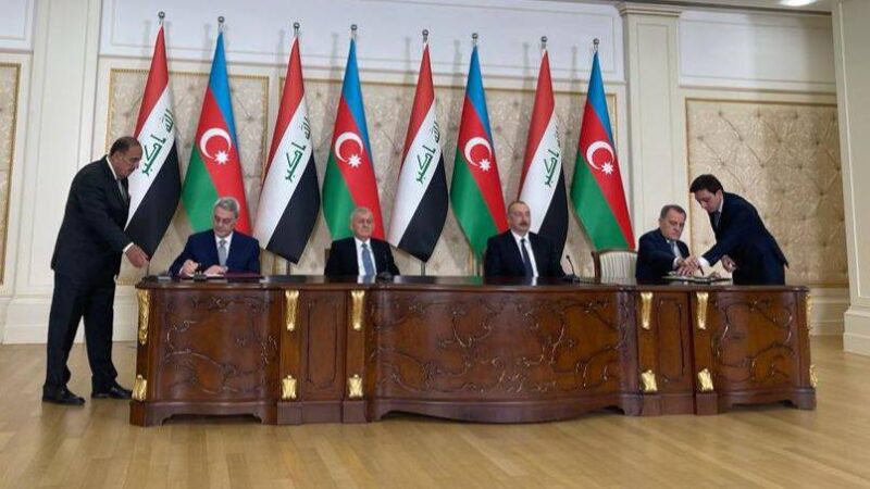 العراق وأذربيجان يوقعان مذكرة تفاهم في المشاورات السياسية بين البلدين