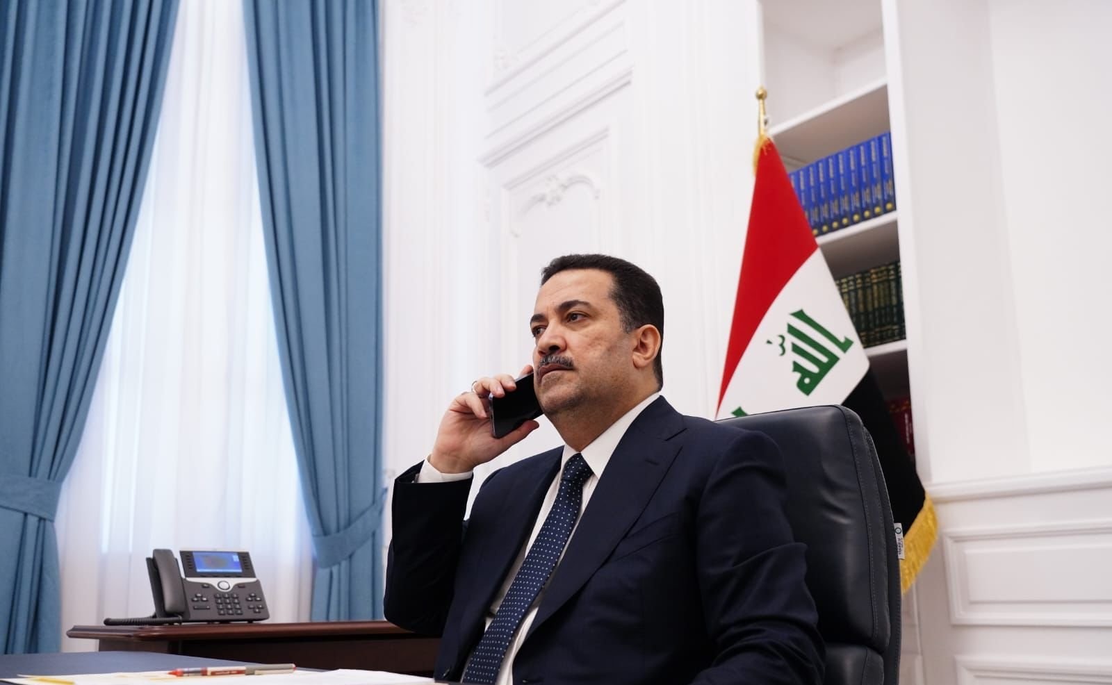 السوداني يتلقى اتصالاً هاتفياً من رئيس الوزراء الكندي