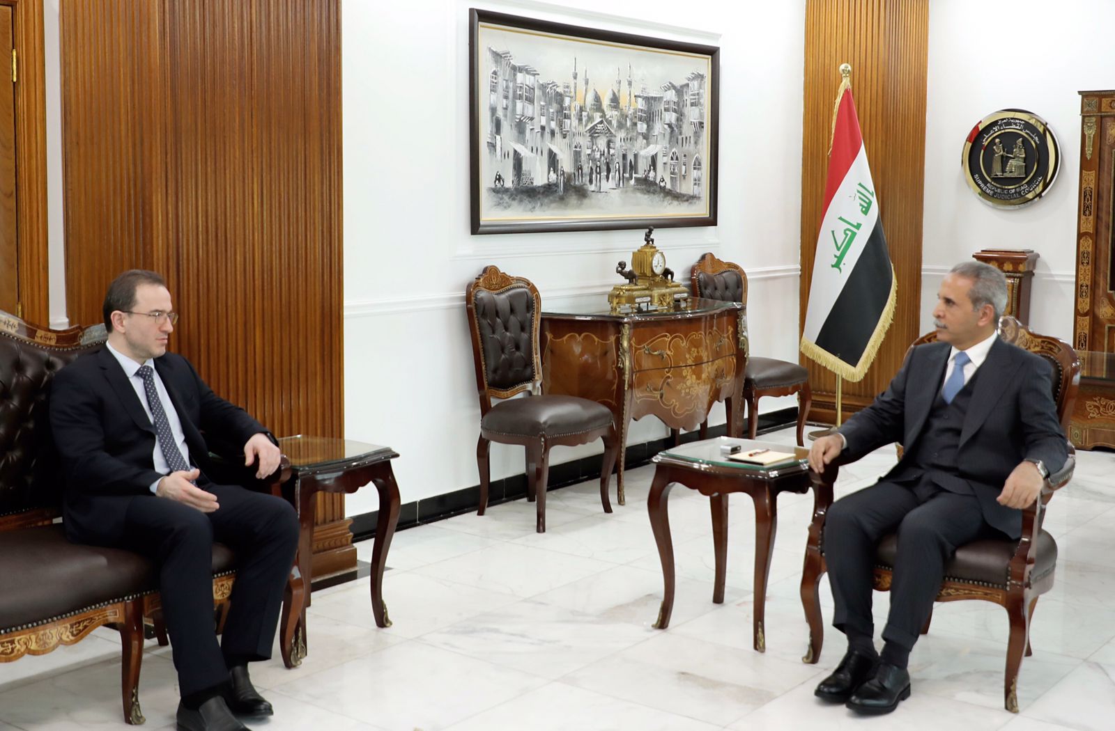 القاضي زيدان يتلقى دعوة لزيارة روسيا